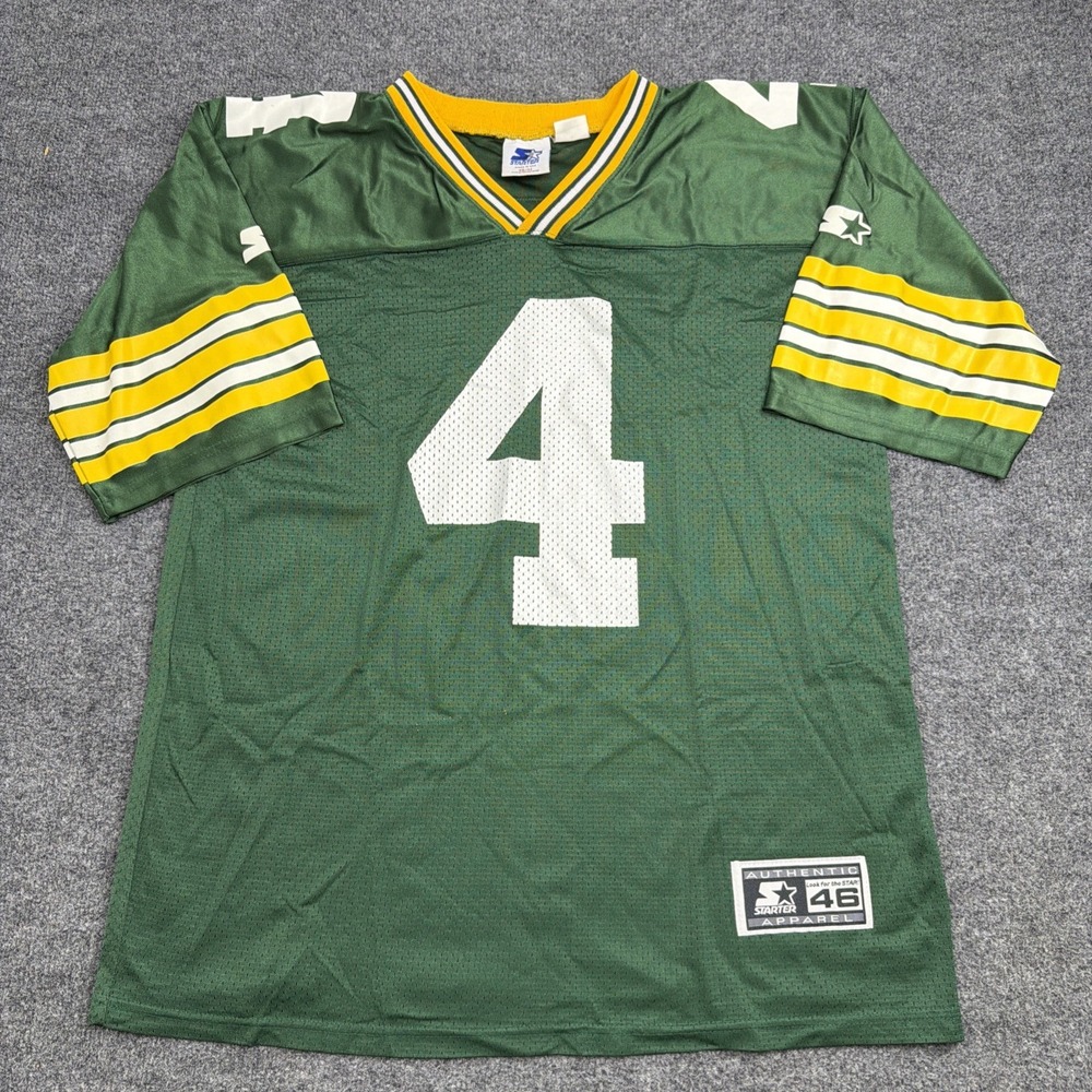 Vintage Brett Favre Green Bay Packers Jersey Men M Starter 90s Made‎ In USA